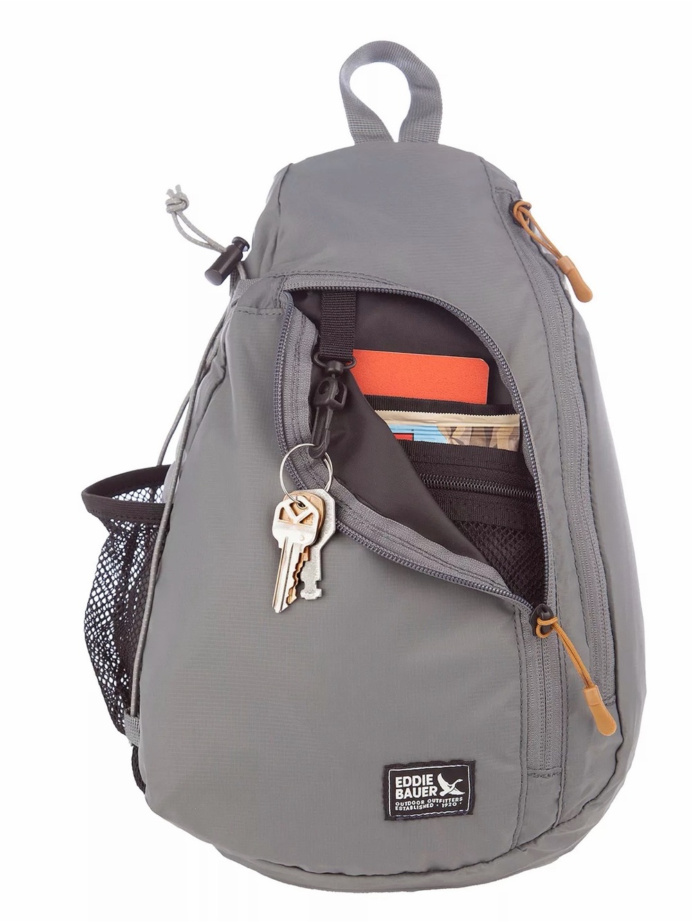 Eddie Bauer Ripstop 8L Sling Pack Brook Blue - Picture 3 of 7